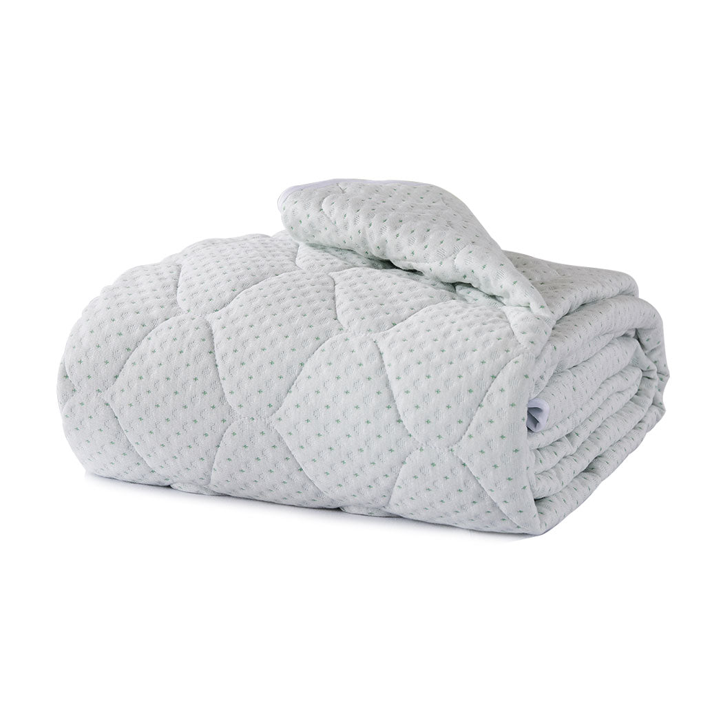 Dreamz Mattress Protector Topper Bamboo Queen-1910112876664852480