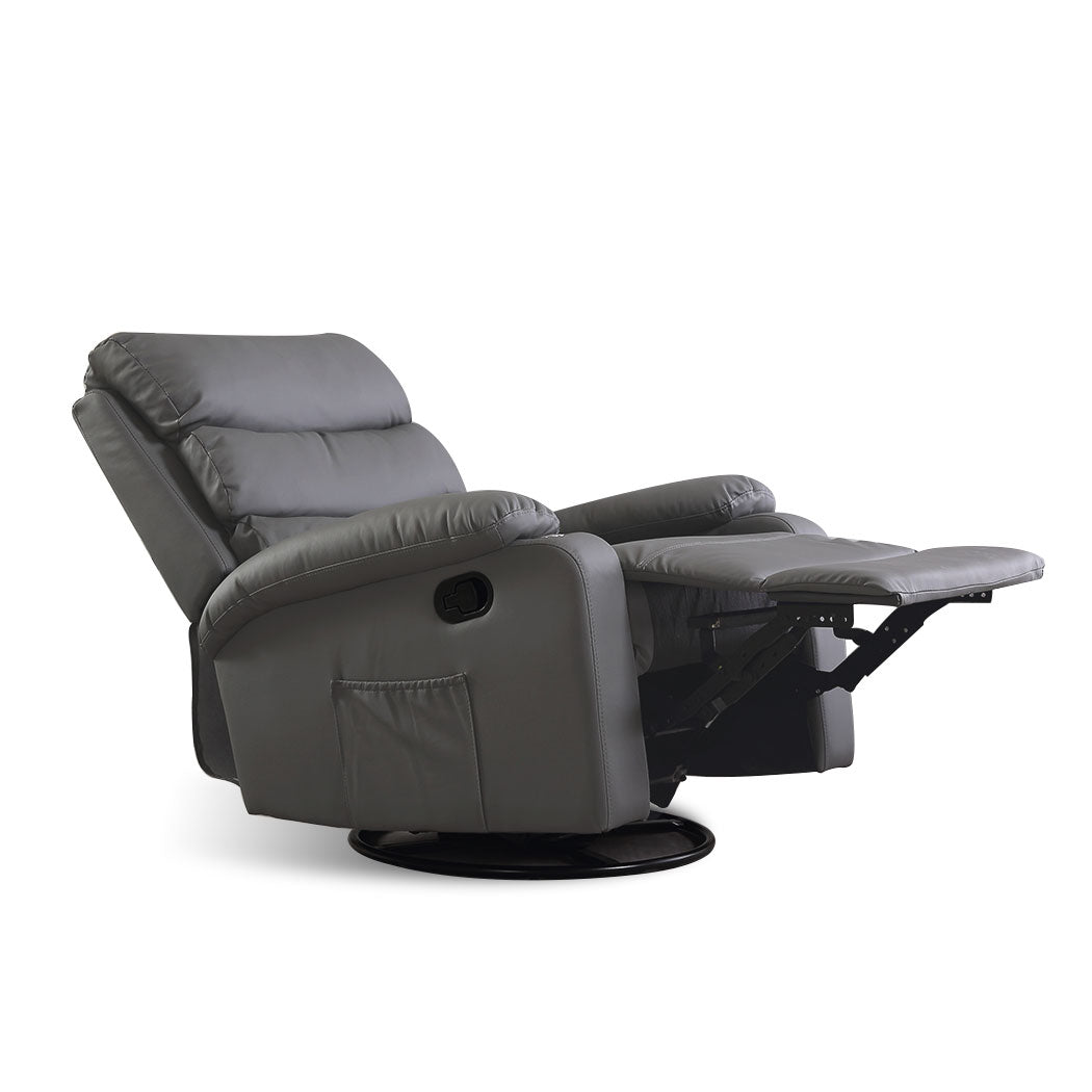 Levede Massage Chair Recliner Chairs Grey-1954802889536966657