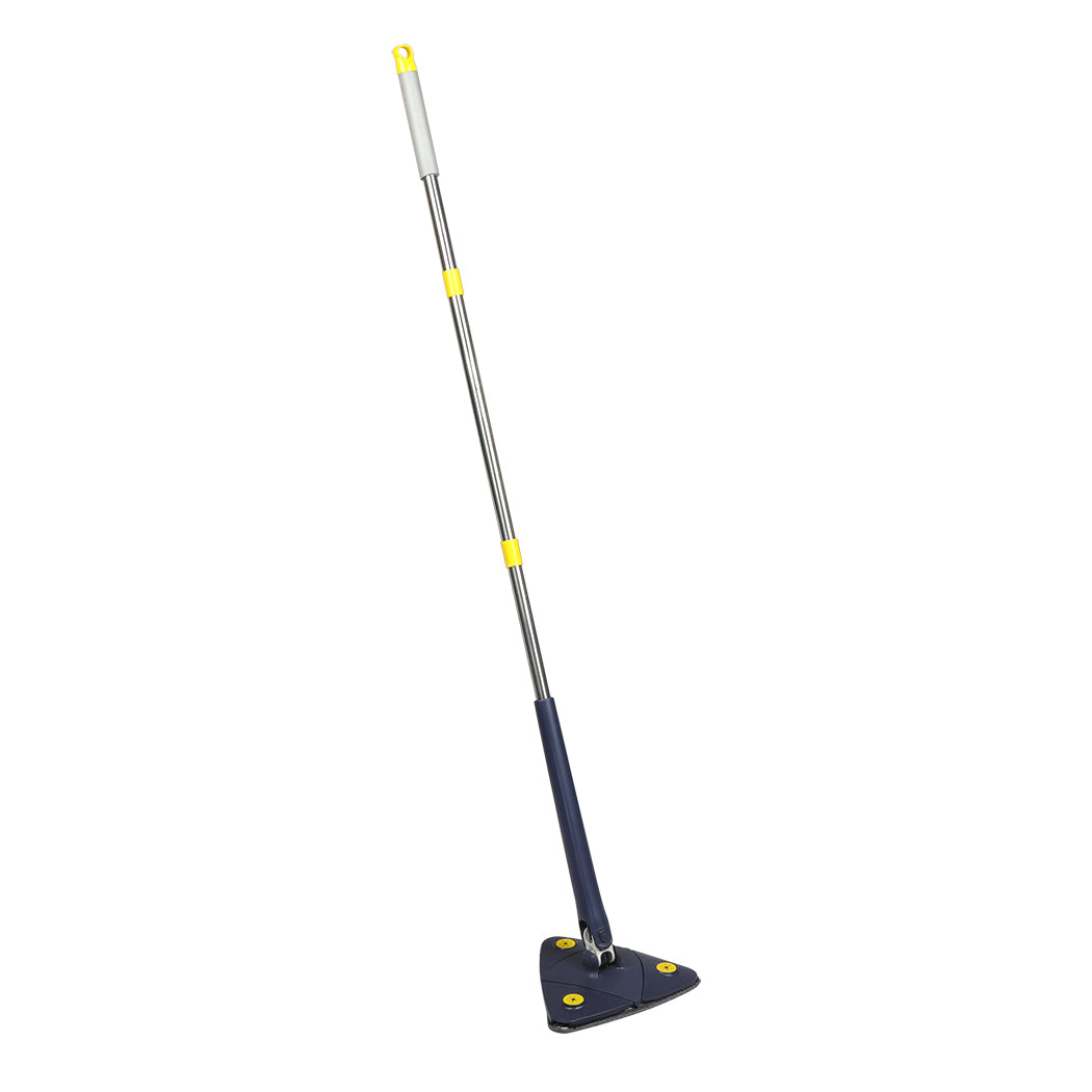 Cleanflo Cleaning Mop Dry Wet Triangle Blue-1910113307117883393
