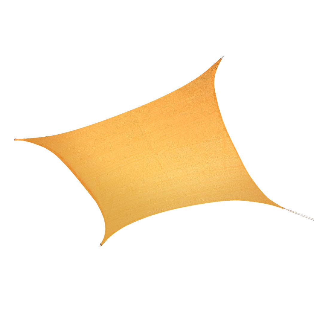 Mountview Sun Shade Sail Cloth Canopy Beige-1910112908491231233