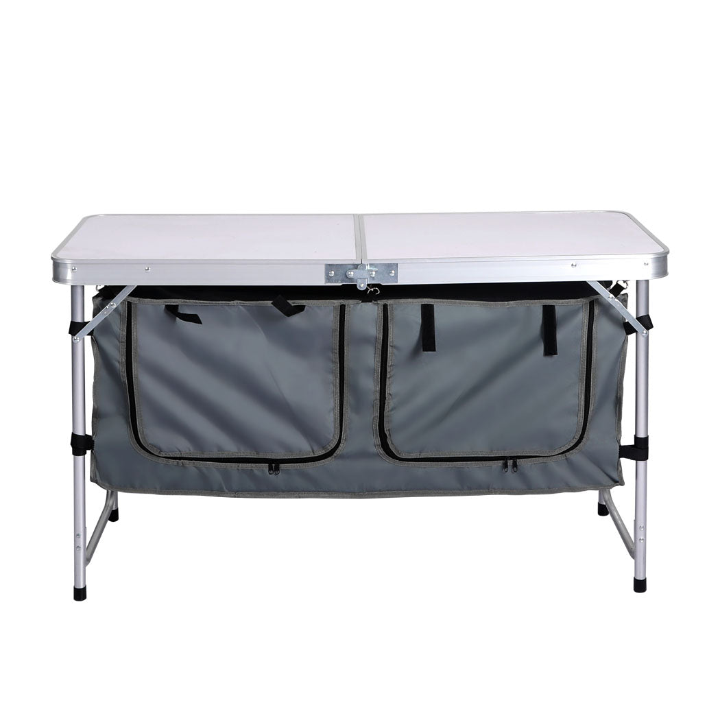 Levede Folding Camping Table Aluminium-1919892857418813441