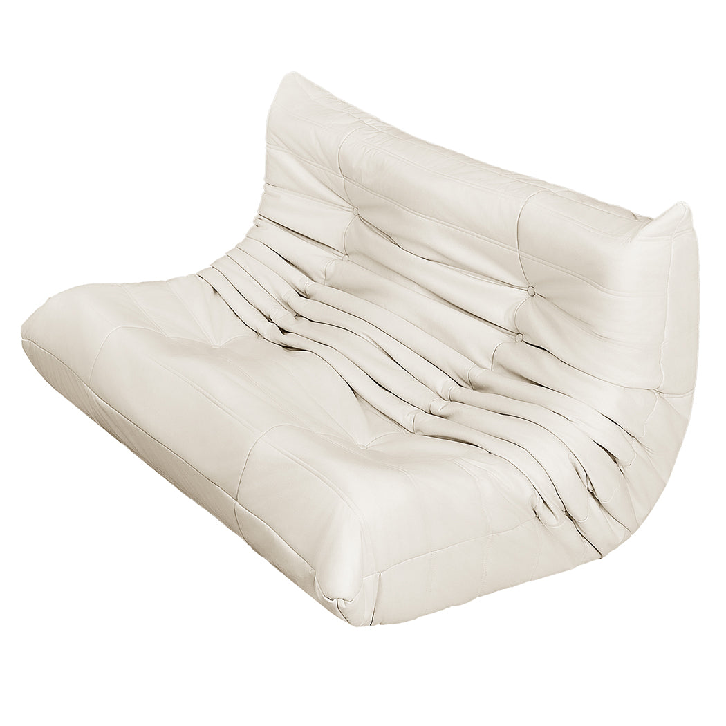 Levede 2 Seaters Floor Sofa Caterpillar Lounge-1954802350011060225