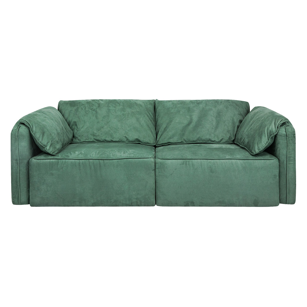Levede Sofa Floor Couch 3-Seater Leathaire-1954802386933518337