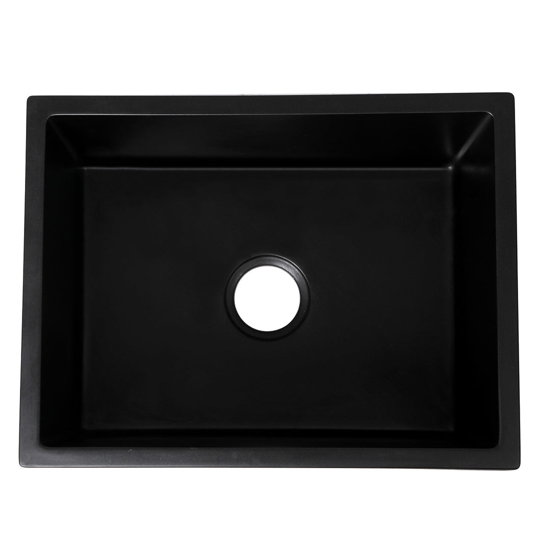 Granite Kitchen Sink Laundry Stone Sinks Black-1919892907637215233