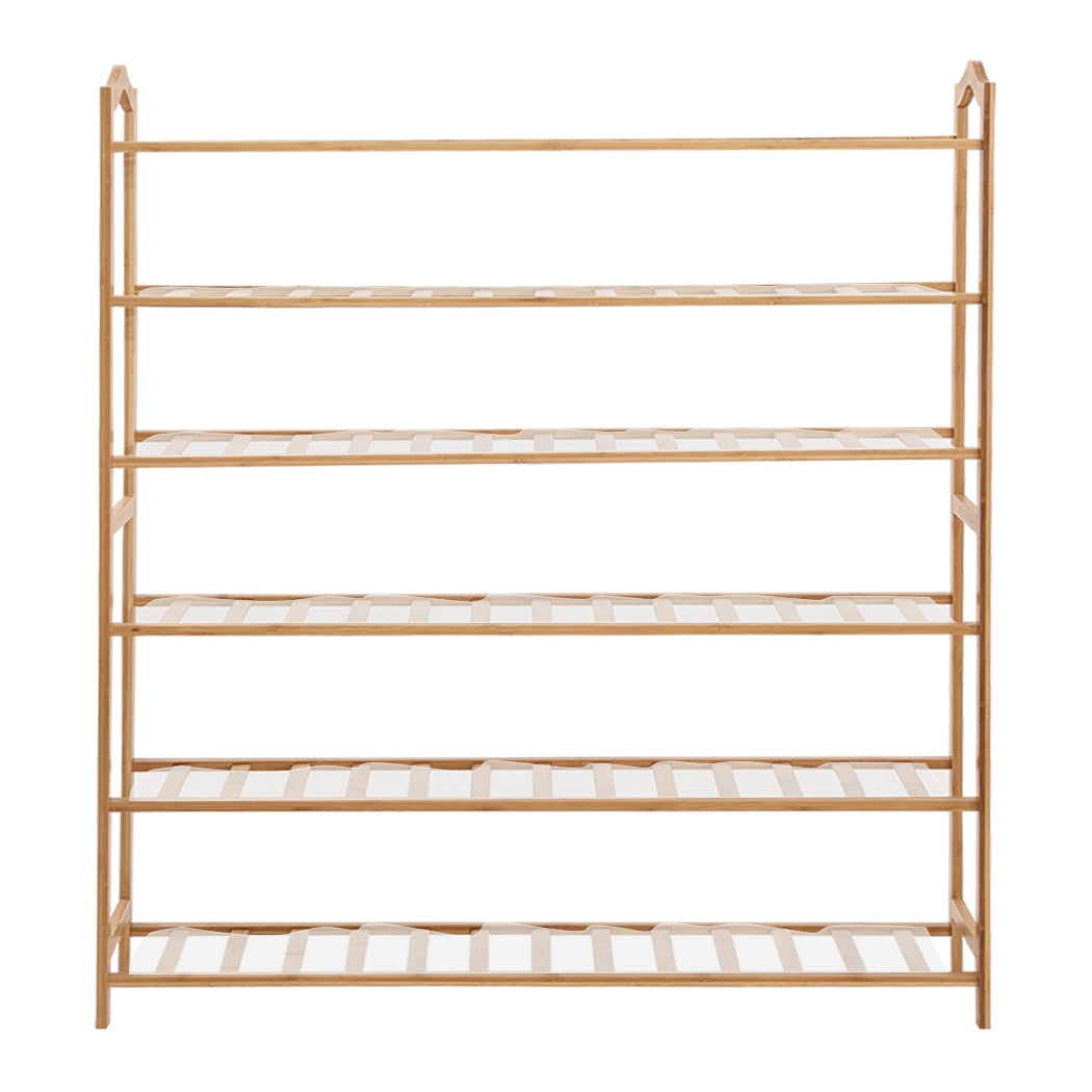 Levede Bamboo Shoe Rack Storage Wooden 90cm-1910113028062449665