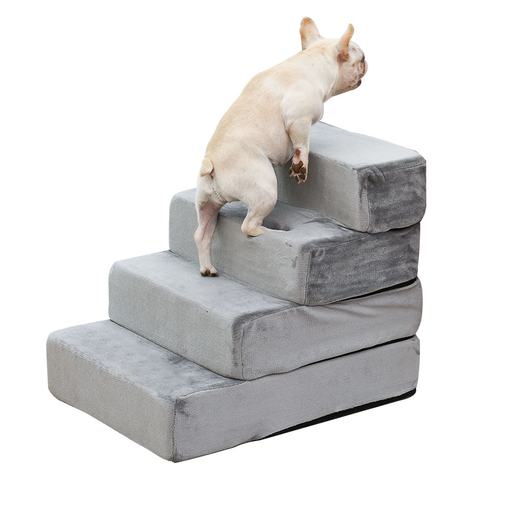 PaWz Pet Stairs 4 Step Ramp Portable X-Large-1954802513781854209