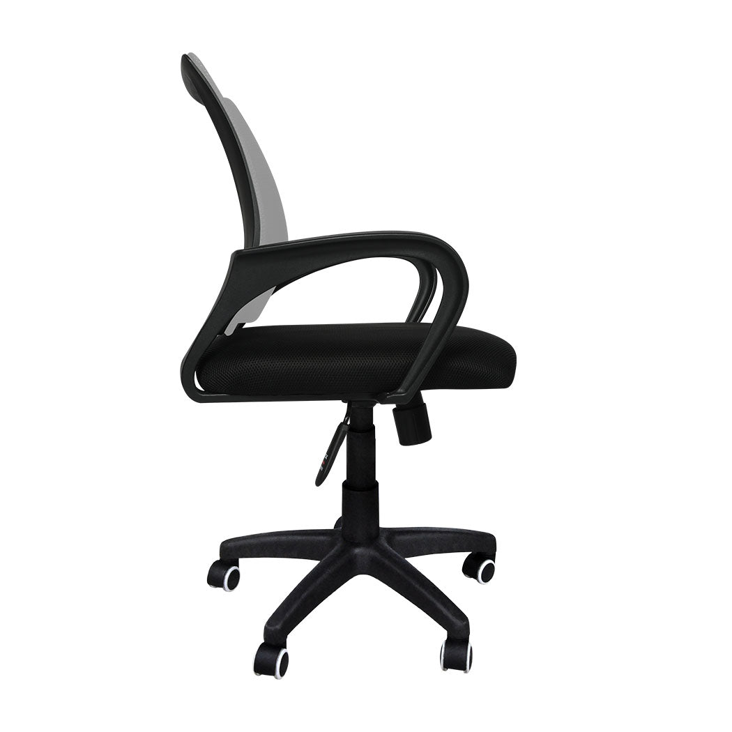 2x Levede Office Chair Gaming Computer Grey-1910113032080592897