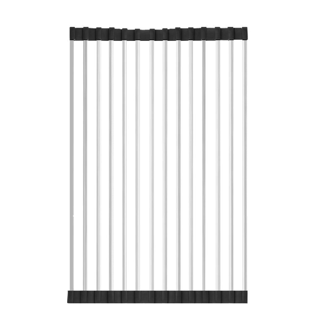 TOQUE Stainless Steel Dish Drainer Rack-1910112822239563777