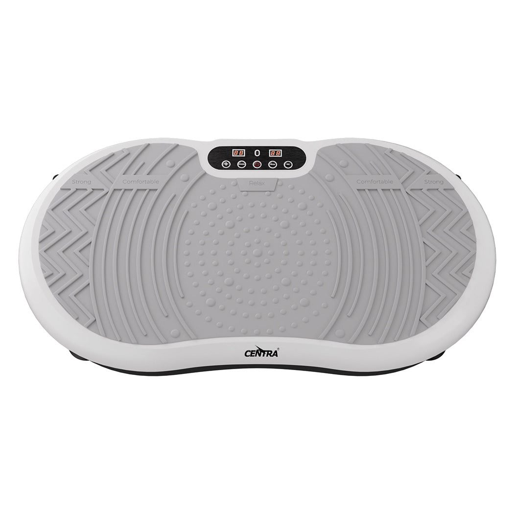 Centra Vibration Plate Train Exercise Machine White-1973193544793460737