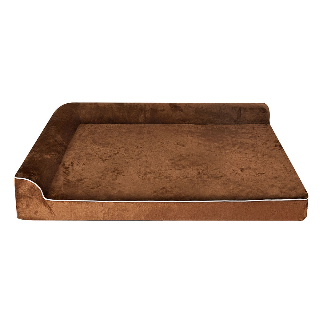 Pawz Orthopedic Dog Bed L Coffee-1954802425894408193