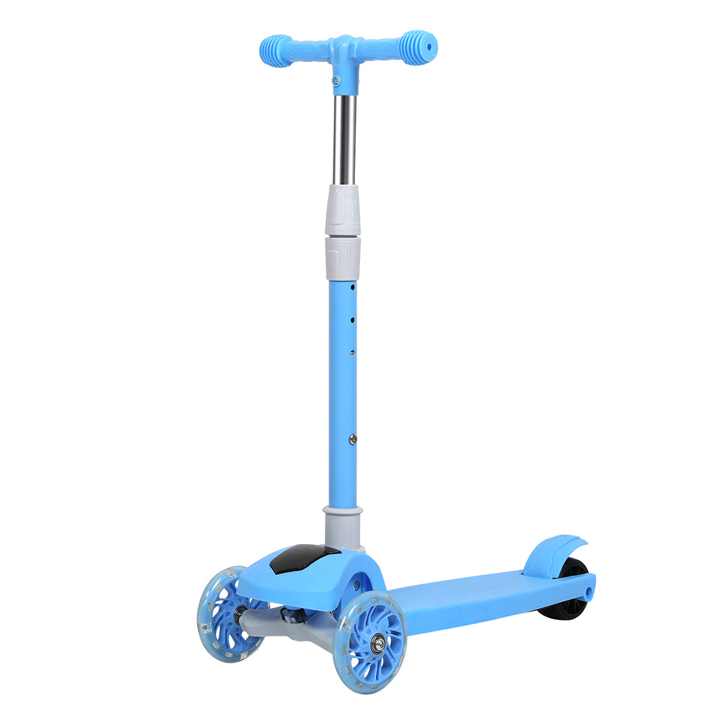 Bopeep Foldable Kids Scooter LED Music Blue-1954802362413617153