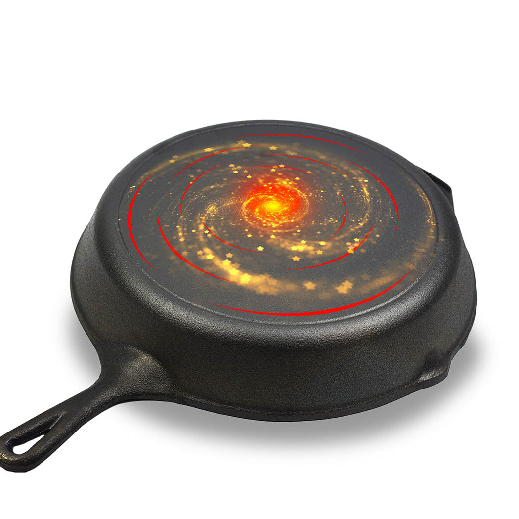 TOQUE Non Stick Frying Pan Cast Iron-1910113167023935489