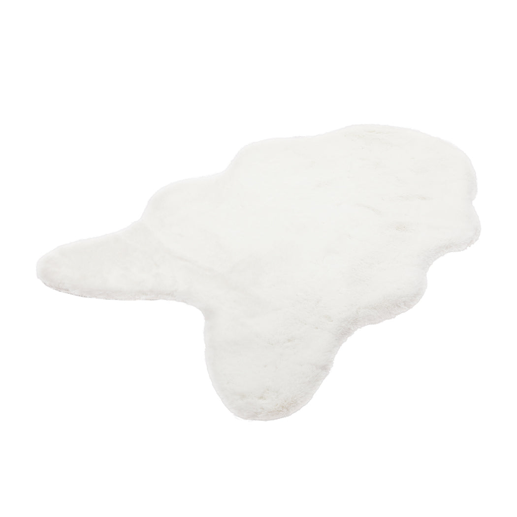 Marlow Floor Shaggy Rugs Area Rug Faux 60X90CM-1954802714970034177