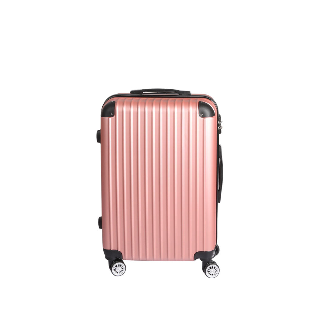 Slimbridge 20" Luggage Suitcase Code Rose Gold-1910112592911798273