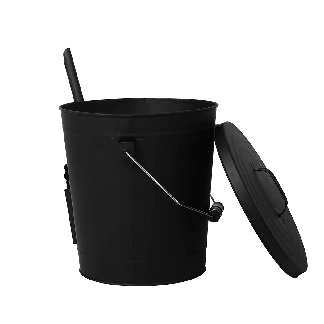 Traderight Ash Bucket Bin BBQ Fireplace-1919892891292012545
