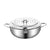 TOQUE 24cm Japanese Deep Frying Pan Silver-1954802792858259457