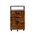 Levede Mobile File Cabinet 3 Drawers Home Office Desk-1973193600179245057