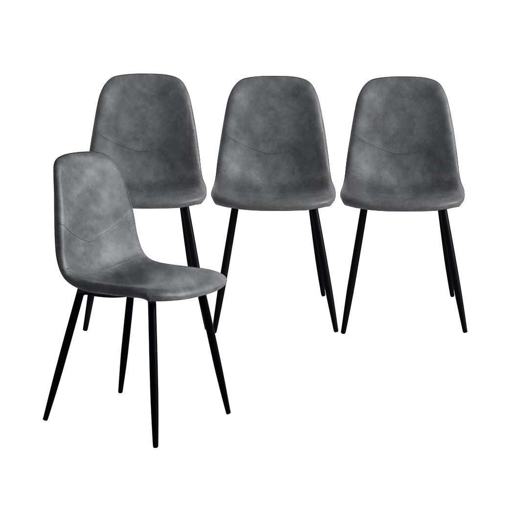Levede 8x Dining Chairs Kitchen Eames-1973193558605303809