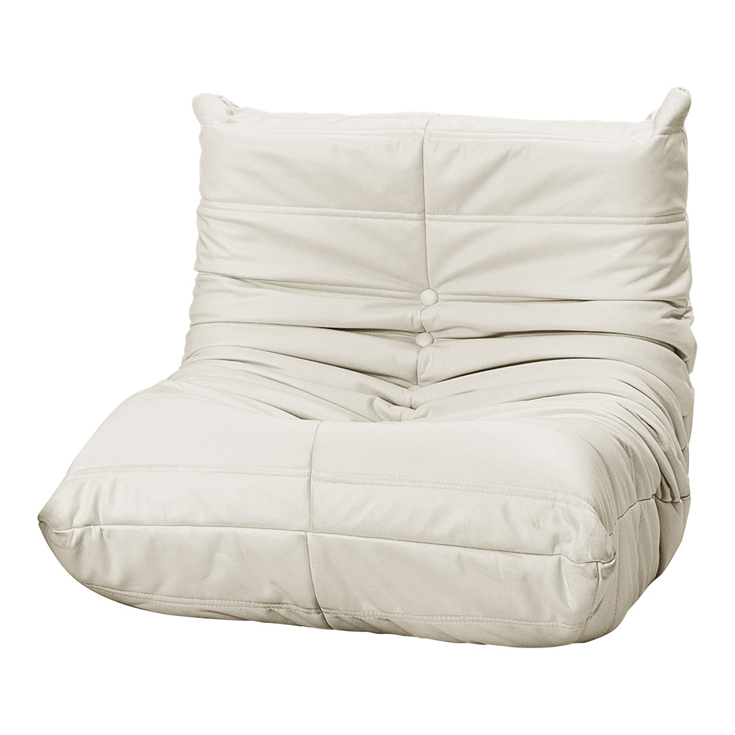 Levede Kids Floor Chair Foam Sofa Replica Single Lazy Recliner Children Couch-1954802347033104385