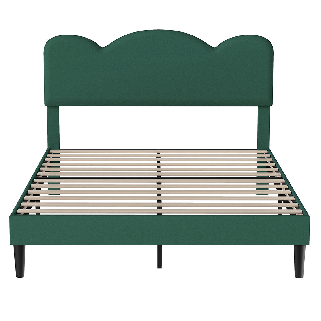 Levede Queen Bed  Frame Adjustable Headboard Mattress-1973194181094543361
