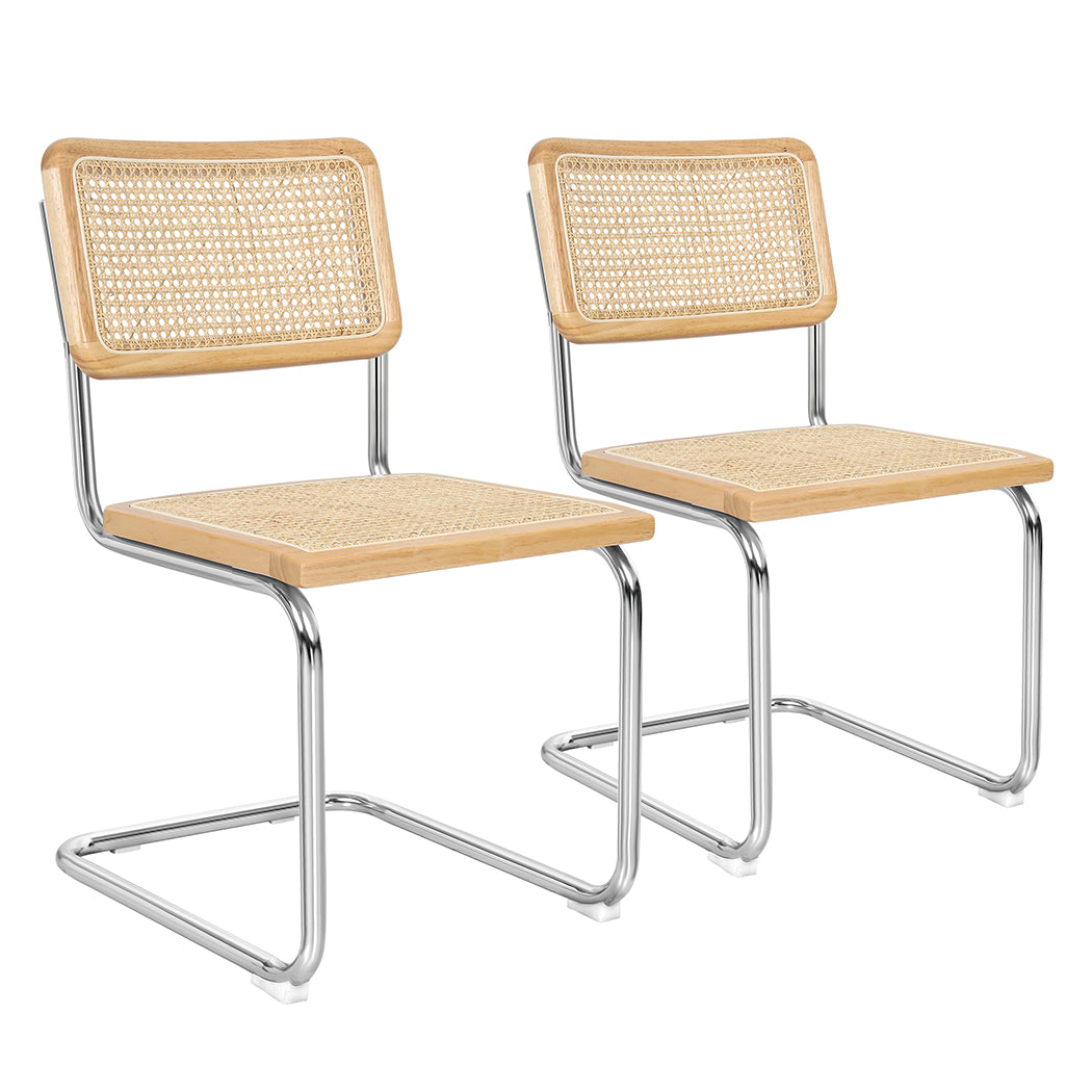 Levede 4x Rattan Chair Dining Chairs-1973193566658367489