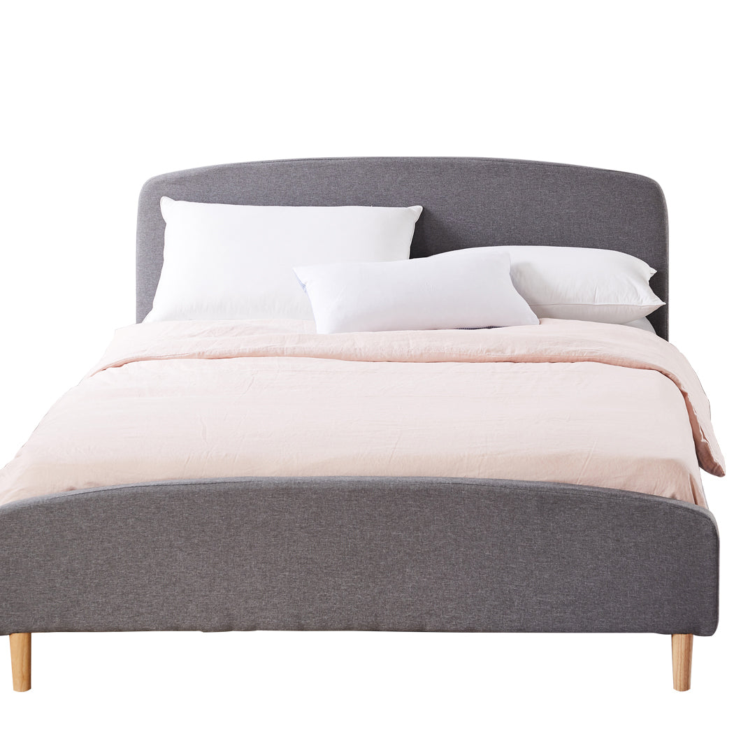 Levede Double Bed Frame Wooden Platform-1919892911114293249