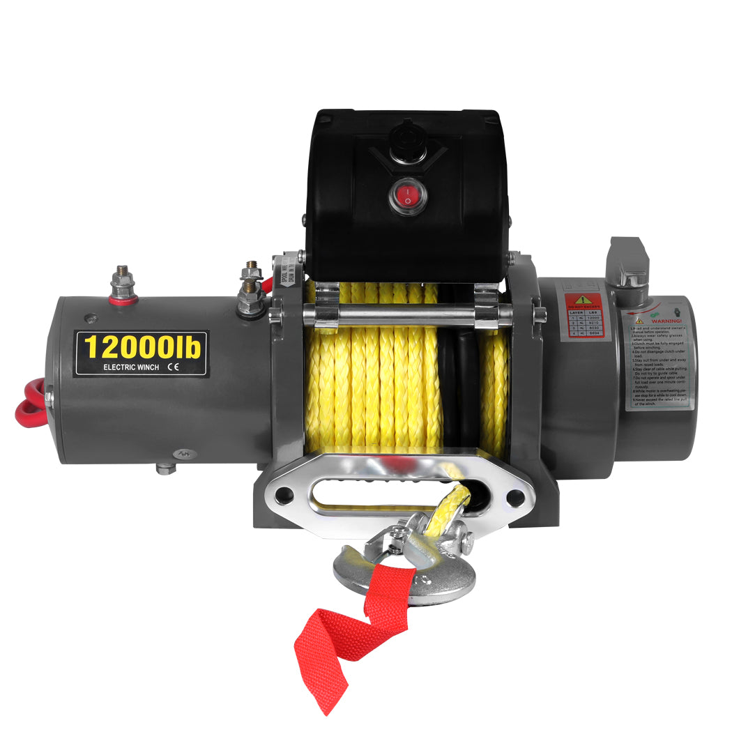 12V Electric Winch 12000LBS/5443KGS-1919892924162772993