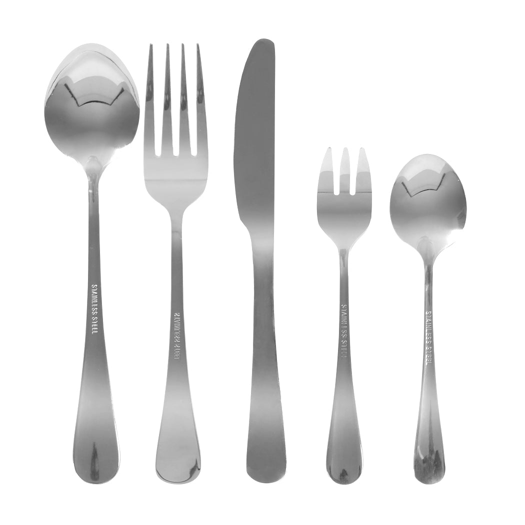 Tableware Cutlery Set Stainless Steel Silver-1910113167829241857