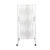 Garden Security Fence Gate Expandable White-1954802909753511937