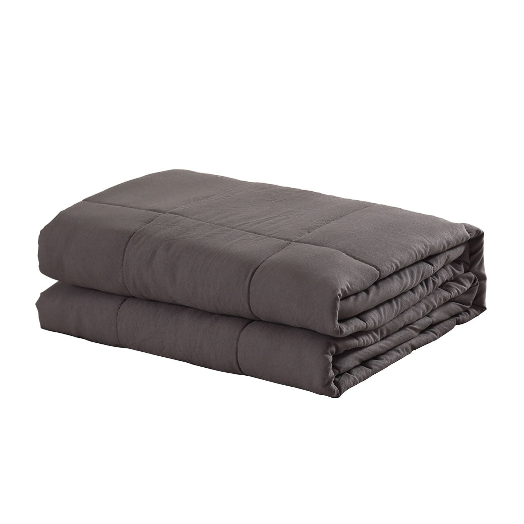 DreamZ Weighted Blanket Heavy Gravity Grey 9KGS-1910113222636212225