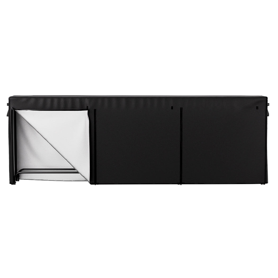 Moyasu Outdoor Firewood Rack Storage with Cover-1954802471624904705