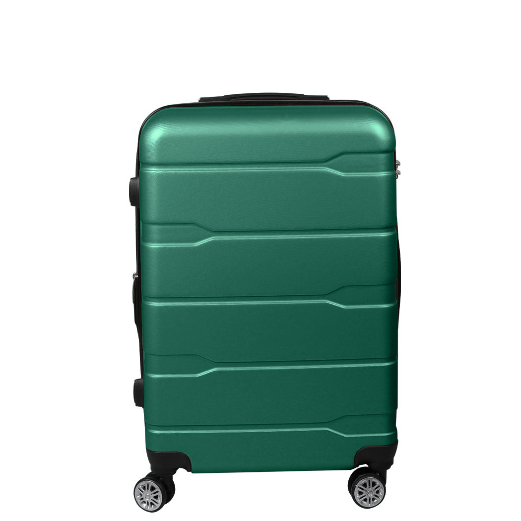 Slimbridge 24" Inch Expandable Luggage Green 24 inch-1910112841243955201