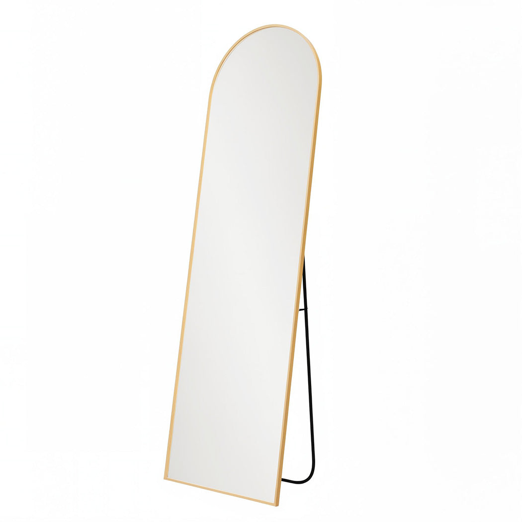Yezi 165X60CM Full Length Mirror Wall Mounted Mirror Gold-1973193573386031105