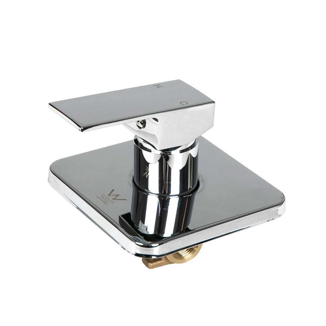 Dutxa Brass Shower Mixer Tap Cold Hot Charcoal-1910113130575433729