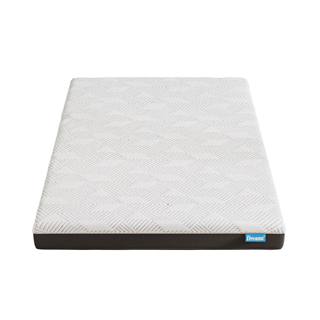 Dreamz Single Mattress Gel Memory Foam Cooling Breathable 15cm Medium Firm-1910112191349133312