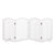 PaWz Wooden Pet Gate Dog Fence Safety White-1910112466411589633