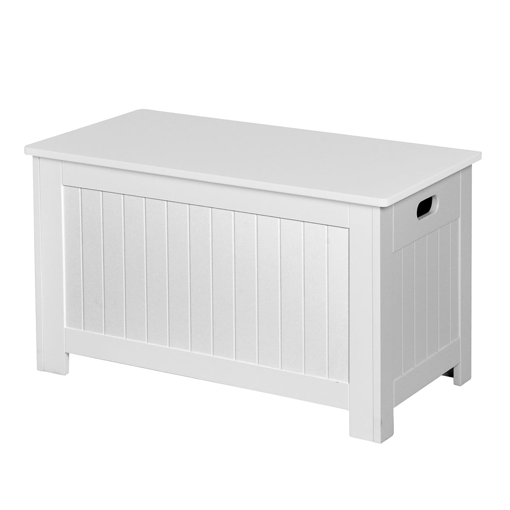 Levede Kids Toy Box Storage Chest Cabinet White-1954802614306738177