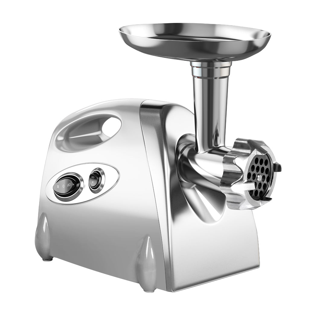 800W Electric Meat Grinder Mincer Sausage Silver-1954802838118993921