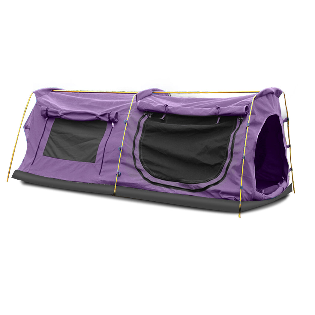 Mountview King Single Swag Camping Swags Purple-1919892856126967809
