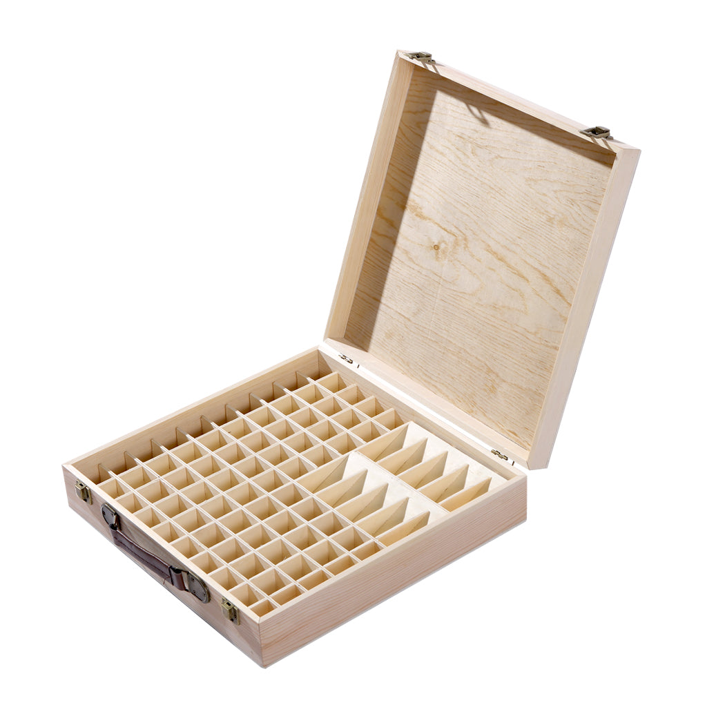 Essential Oil Storage Box Wooden 85-1919892884383993857