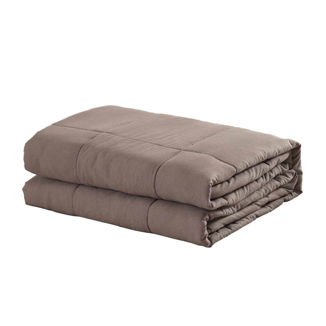DreamZ Weighted Blanket Heavy Gravity Mink 5KGS-1910113222179033089