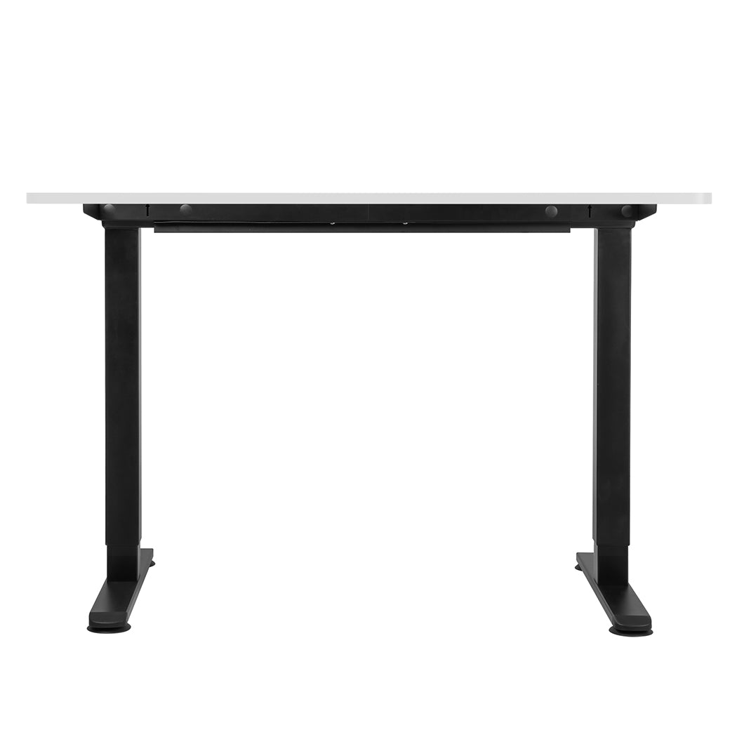 Levede Motorised Standing Desk Adjustable 120cm White 800x 1.5MM-1954803016272056321