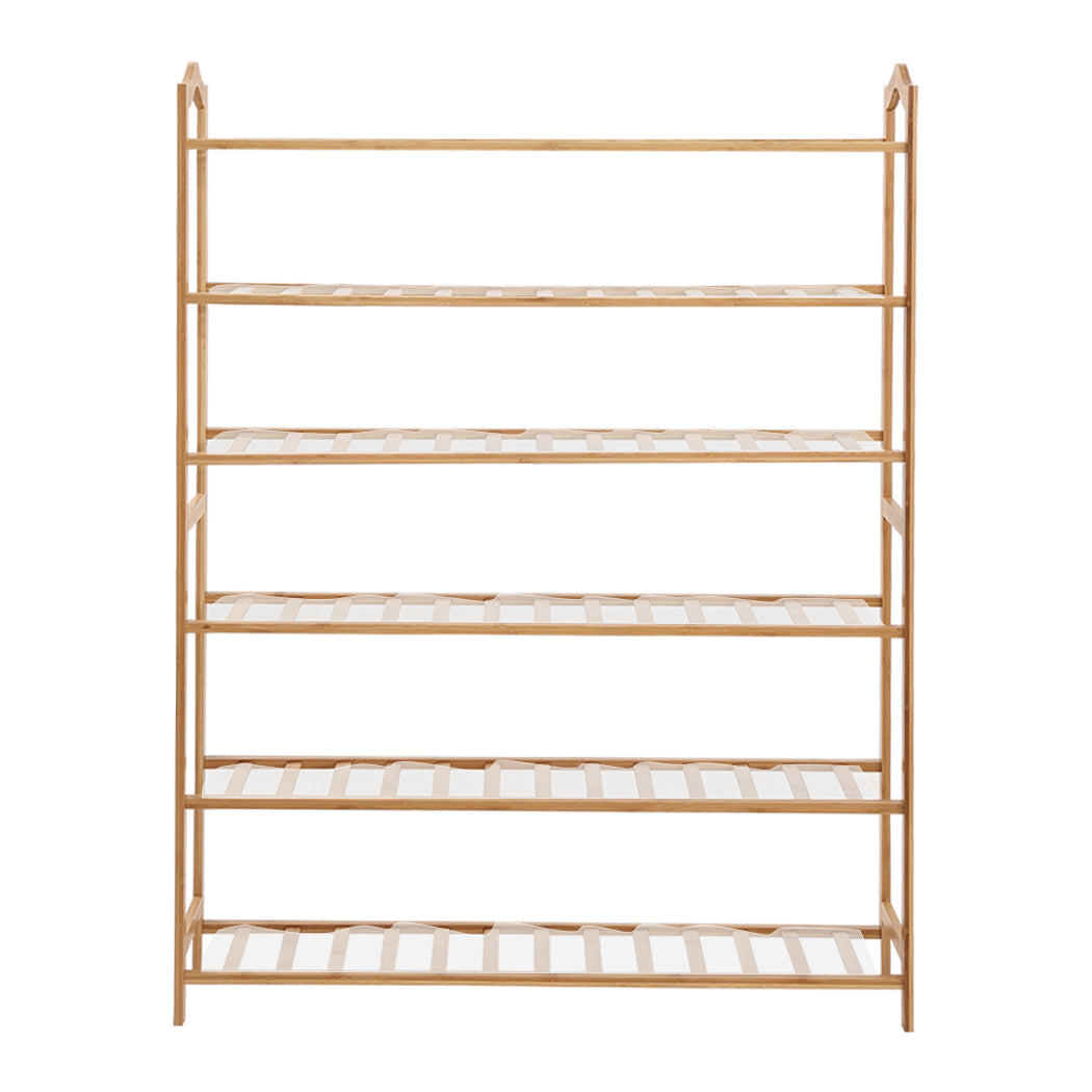Levede Bamboo Shoe Rack Storage Wooden 70cm-1910113027718516737