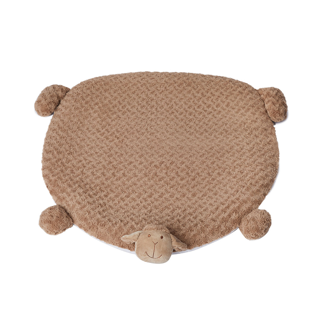 PaWz Pet Bed Cat Calming Bed Dog Squeaky M Tan Medium-1954802525865644033