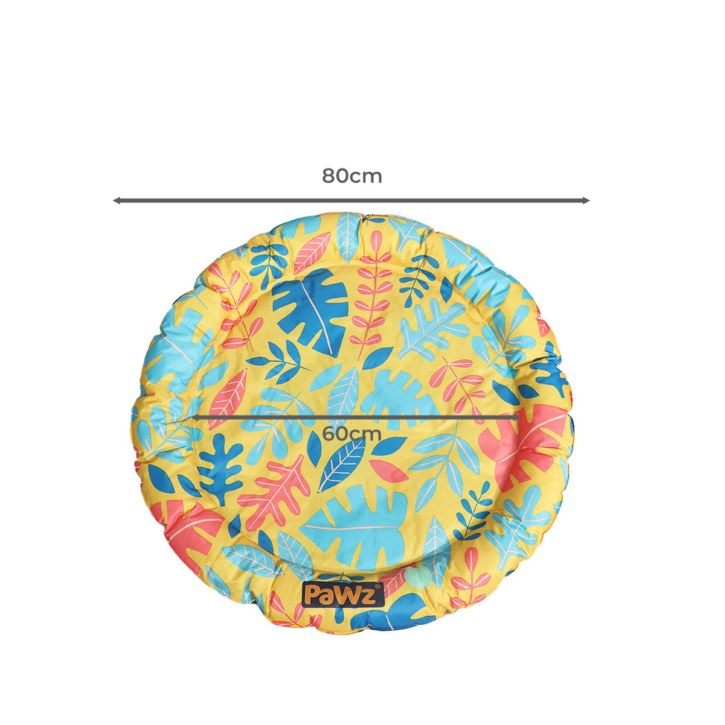 PaWz Pet Cool Gel Mat Cat Bed Dog Bolster L Large-1954802534581407745