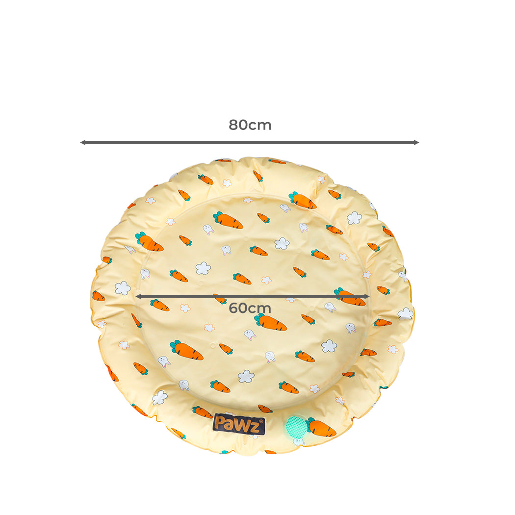 PaWz Pet Cool Gel Mat Cat Bed Dog Bolster L Large-1954802534396858370