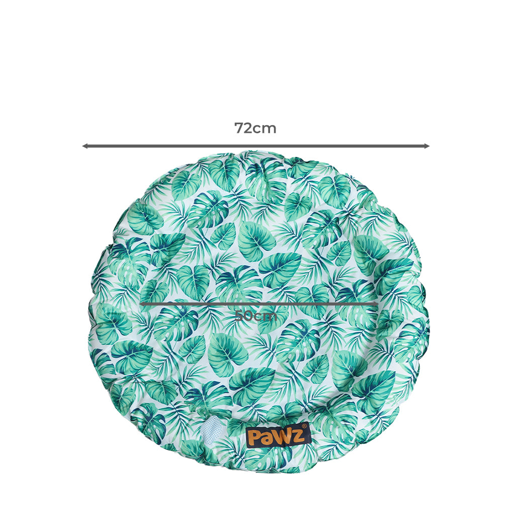 PaWz Pet Cool Gel Mat Cat Bed Dog Bolster M Medium-1954802535168610306