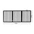 PaWz 3 Panels Wooden Pet Gate Dog Fence Black 139CM-1910112967609946114