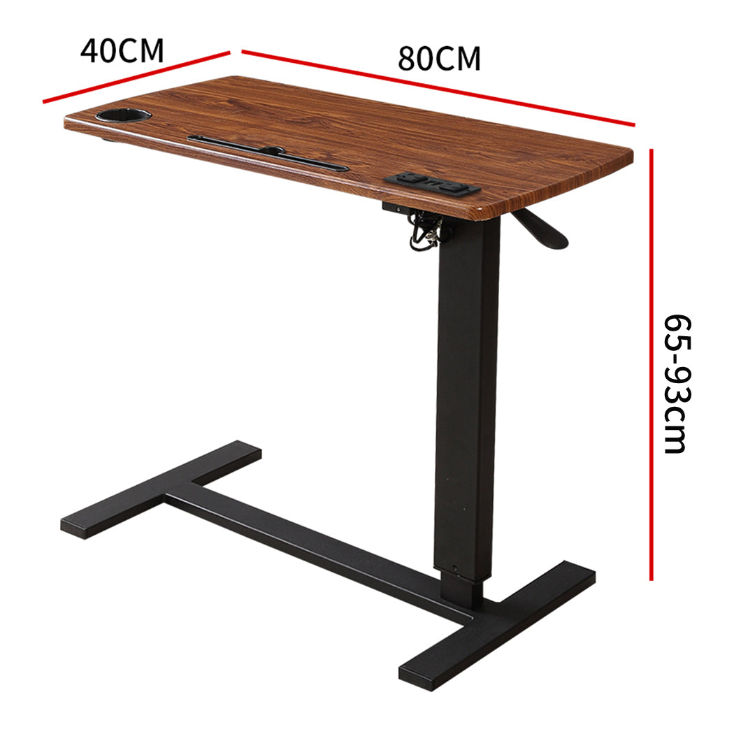 Levede Standing Desk Height Adjustable Brown-1954802680291528705