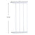 Levede Baby Safety Gate Adjustable Pet White 30cm Extension-1910113187894792194